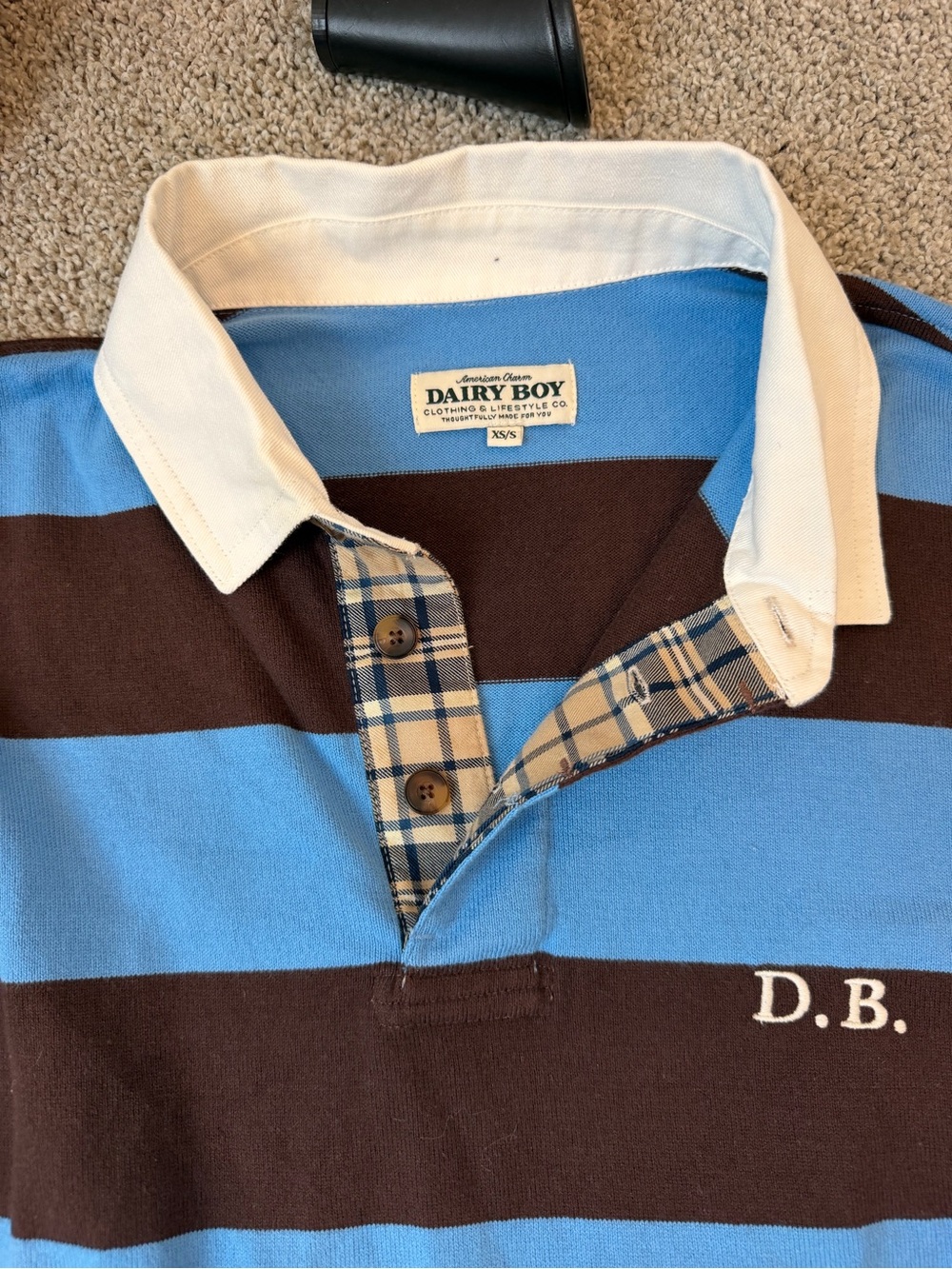 Dairy Boy Rugby Shirt - Picture 2 of 2